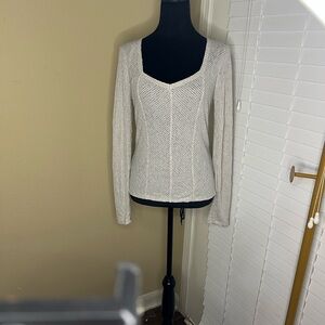 Elegant Cream Women's Blouse